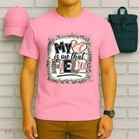 My Heart Is On That Field Baseball T-Shirt thumb 6