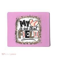 My Heart Is On That Field Baseball Mousepad thumb 0