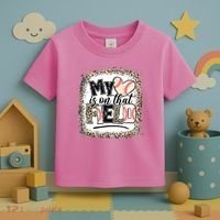 My Heart Is On That Field Baseball Toddler T-Shirt thumb 3