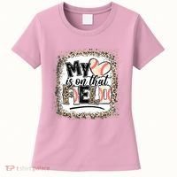 My Heart Is On That Field Baseball Women's T-Shirt thumb 0