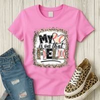 My Heart Is On That Field Baseball Women's T-Shirt thumb 3