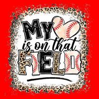 My Heart Is On That Field Baseball Santa Hat thumb 1