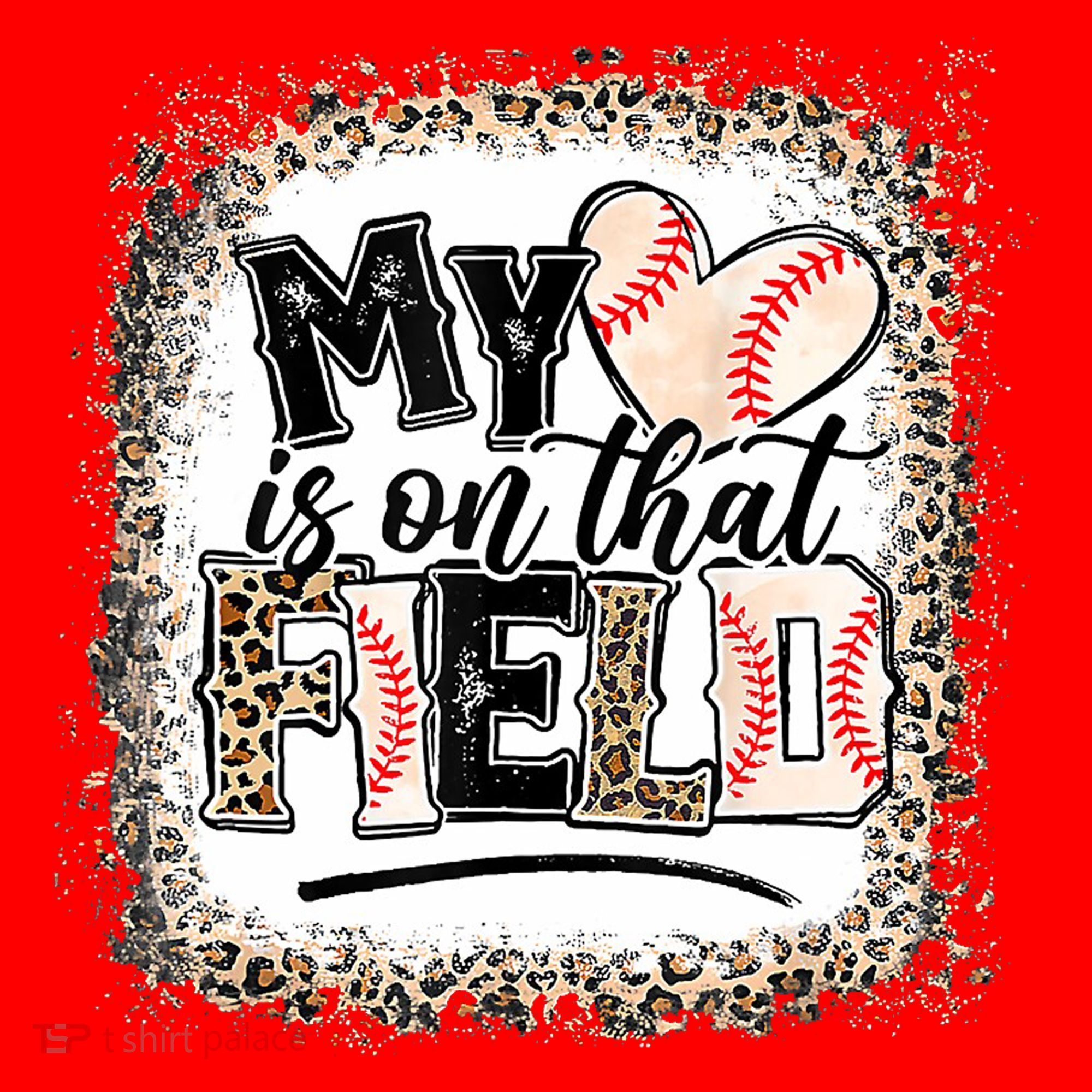 My Heart Is On That Field Baseball Santa Hat