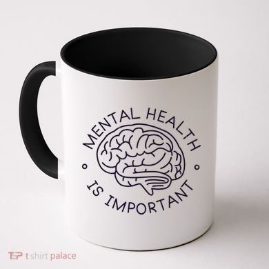 Mental Health Is Important Brain Coffee Mug