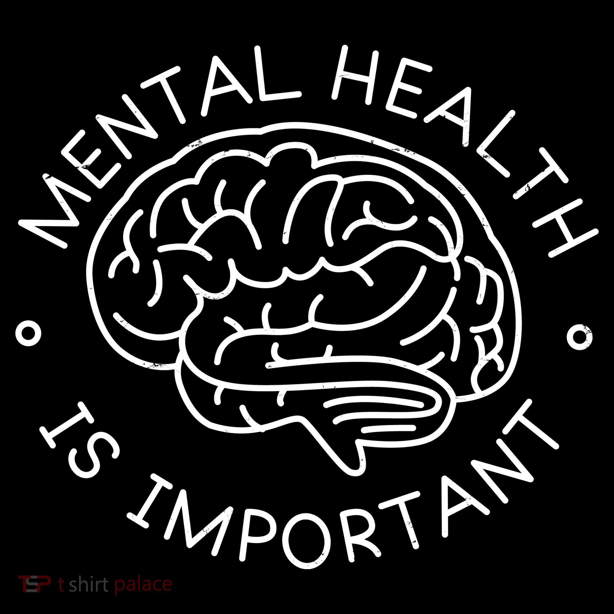 Mental Health Is Important Brain Women's Hoodie