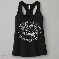 Mental Health Is Important Brain Women's Tank Top thumb 3