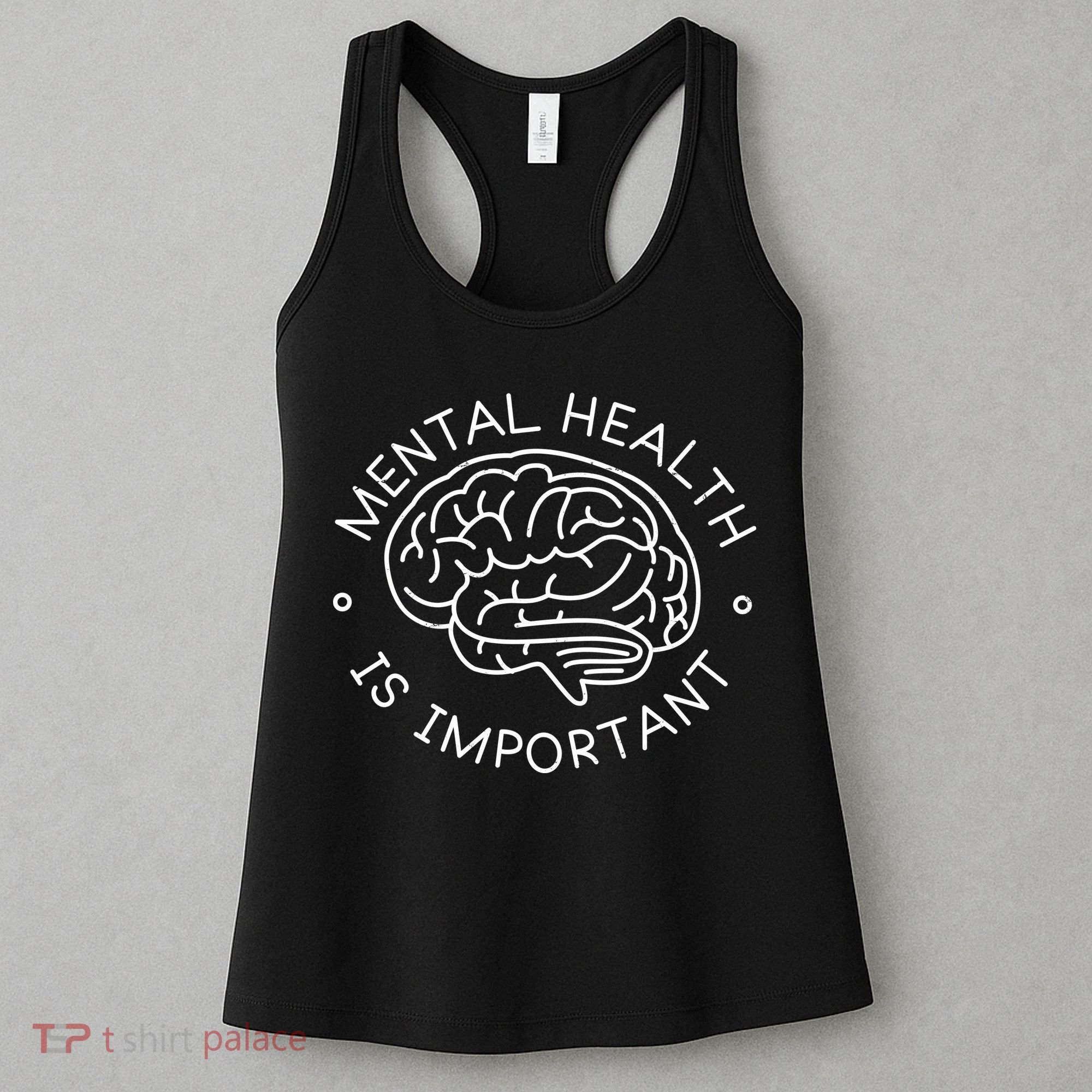 Mental Health Is Important Brain Women's Tank Top