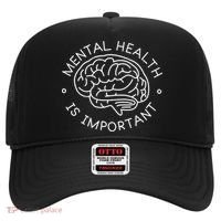 Mental Health Is Important Brain Hat thumb 0