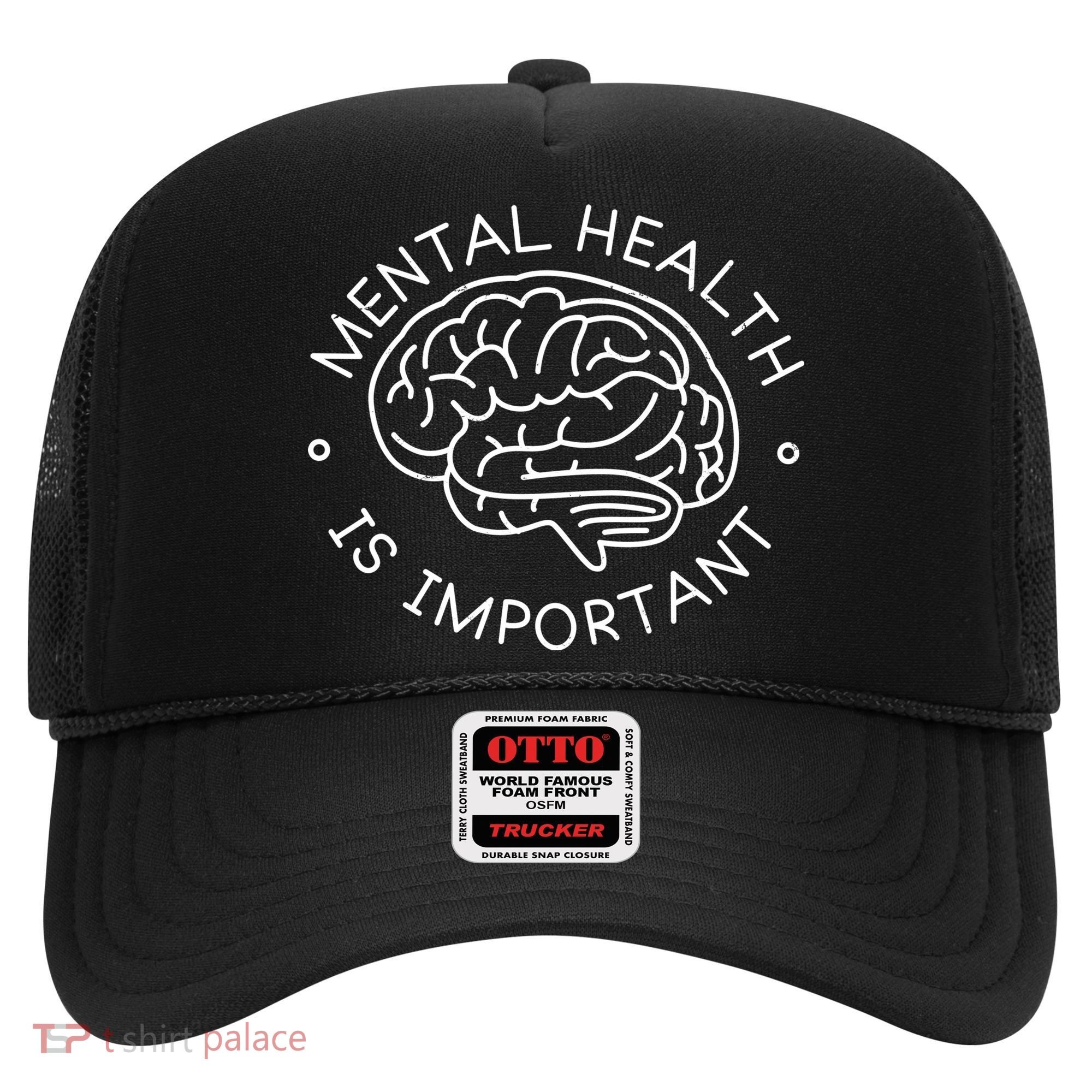 Mental Health Is Important Brain Hat