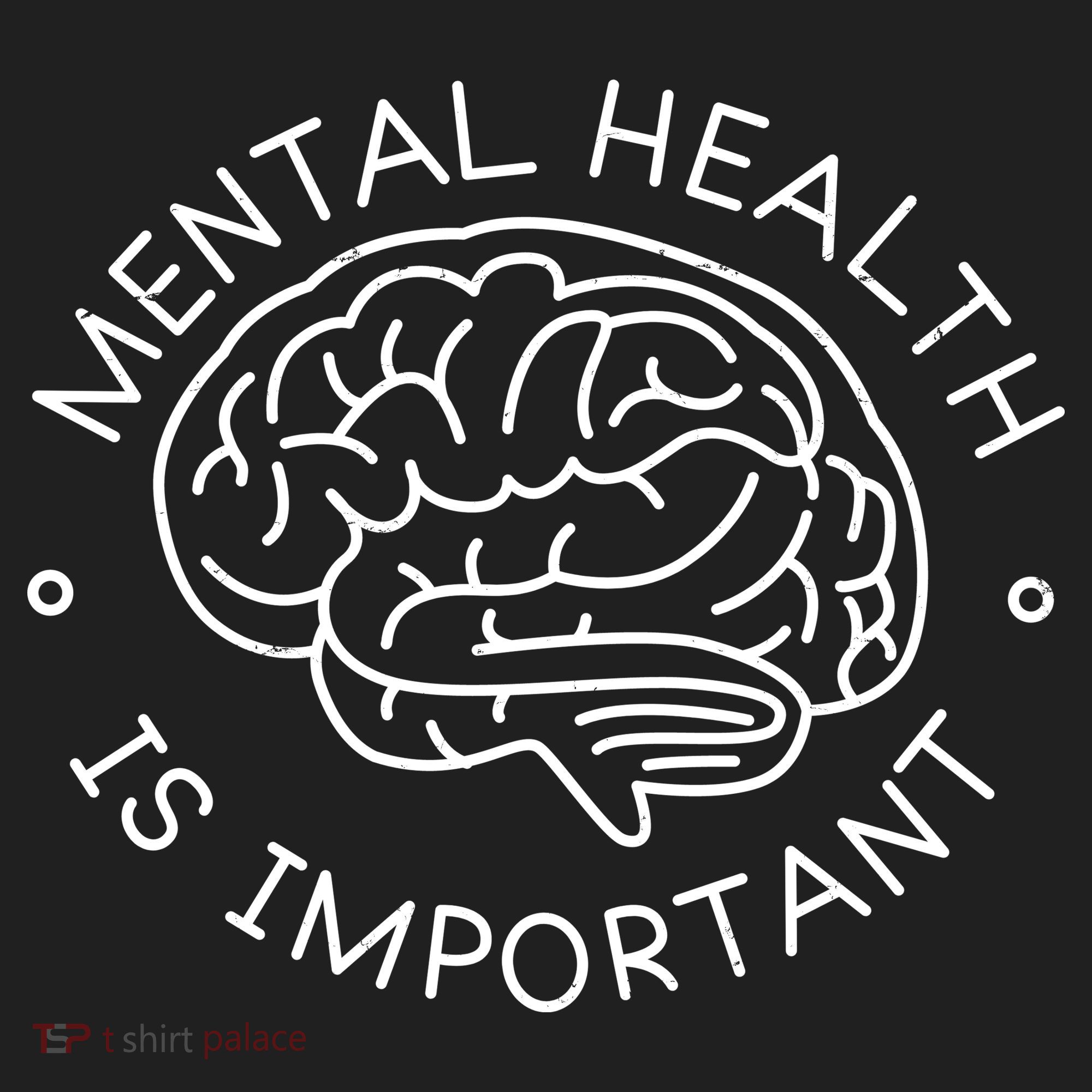 Mental Health Is Important Brain Hat