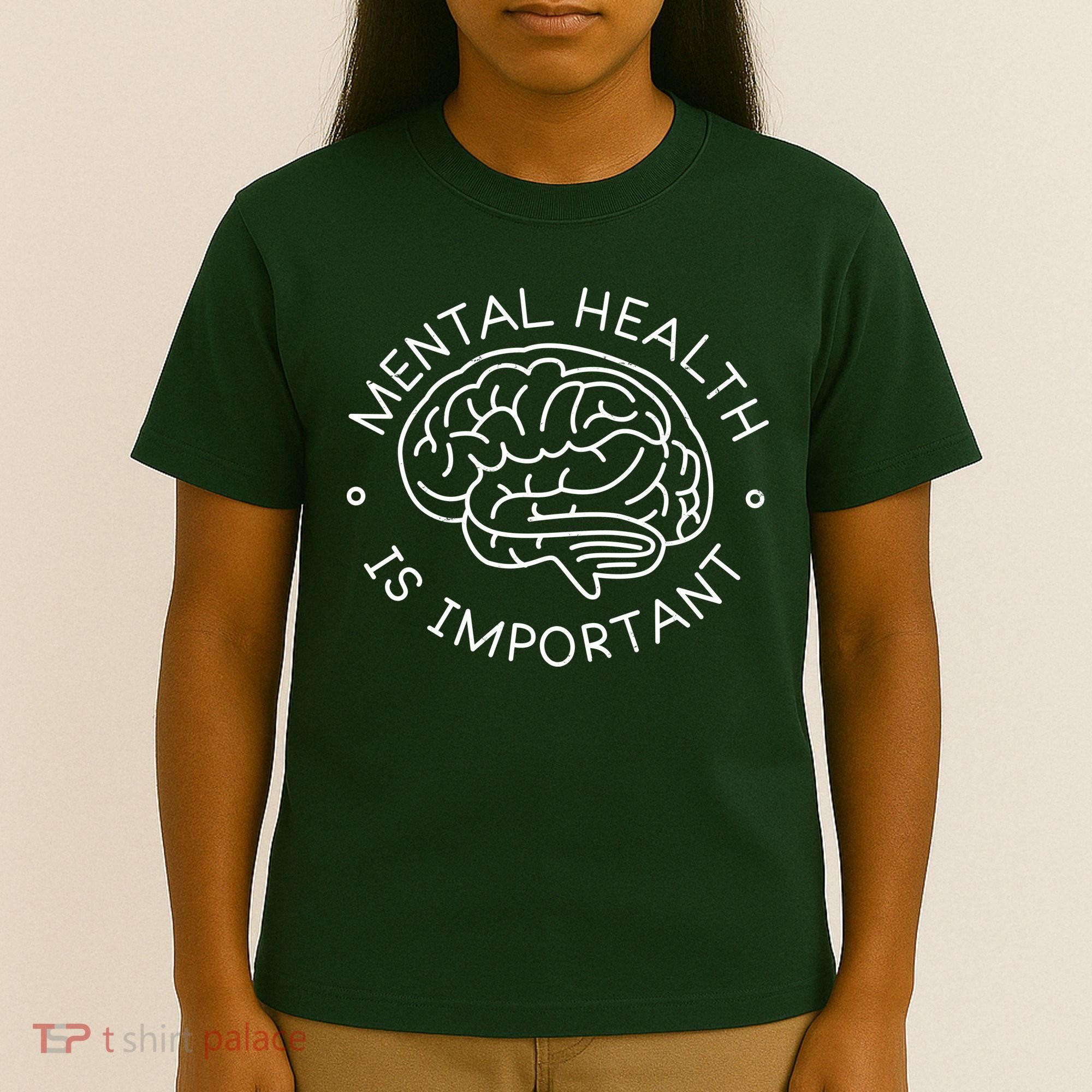 Mental Health Is Important Brain T-Shirt