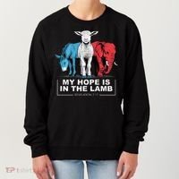My Hope Is In The Lamb Women's Sweatshirt thumb 0