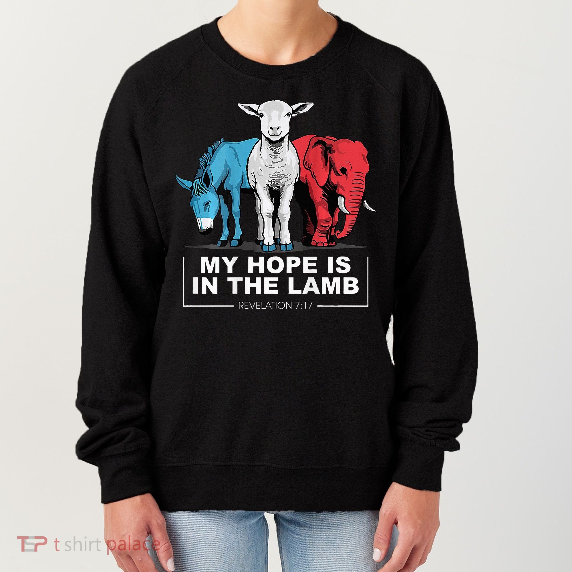 My Hope Is In The Lamb Women's Sweatshirt