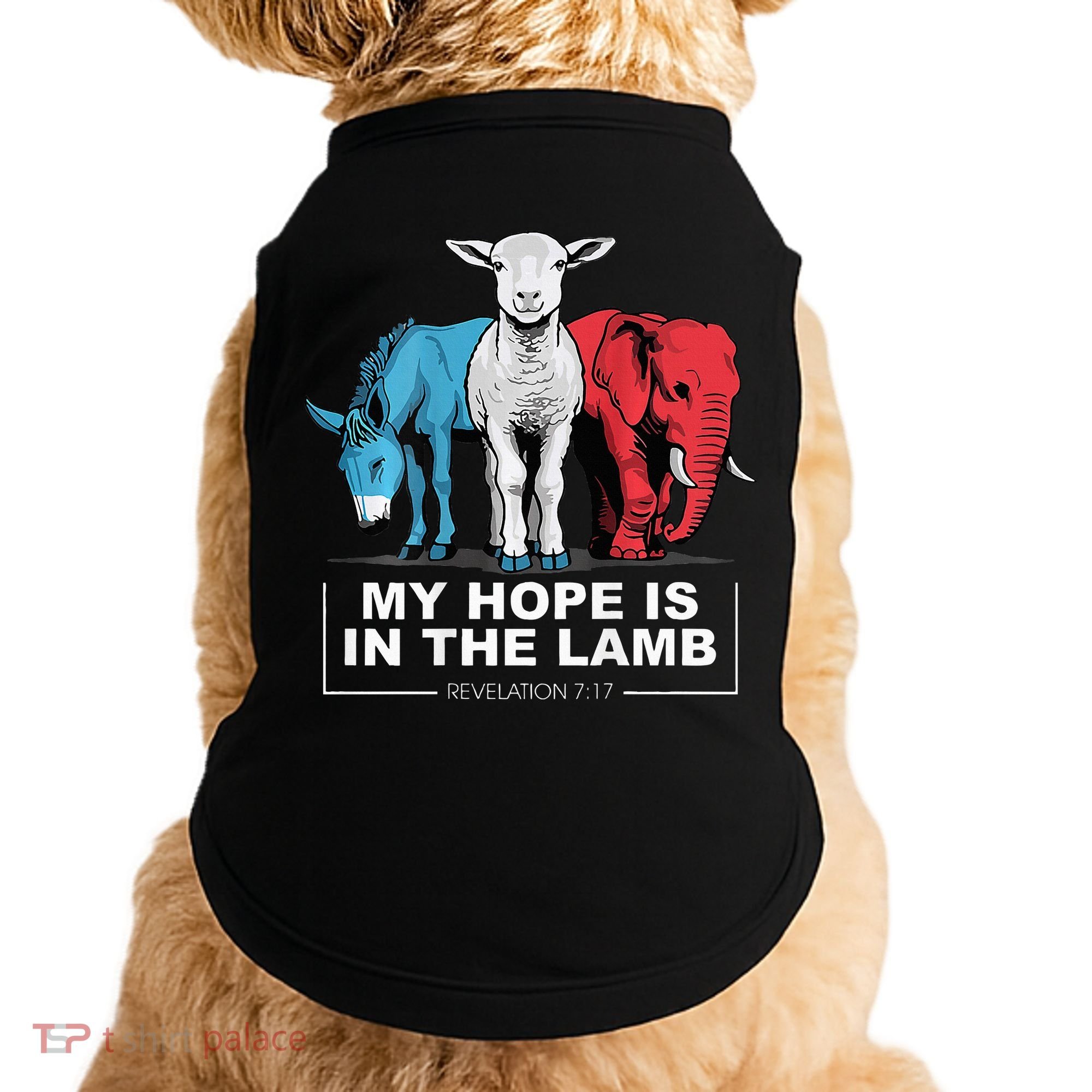 My Hope Is In The Lamb Doggie Tank