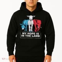 My Hope Is In The Lamb Hoodie thumb 2