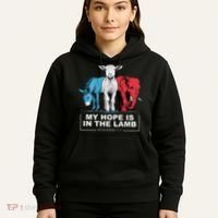 My Hope Is In The Lamb Hoodie thumb 5