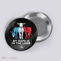 My Hope Is In The Lamb Button thumb 0
