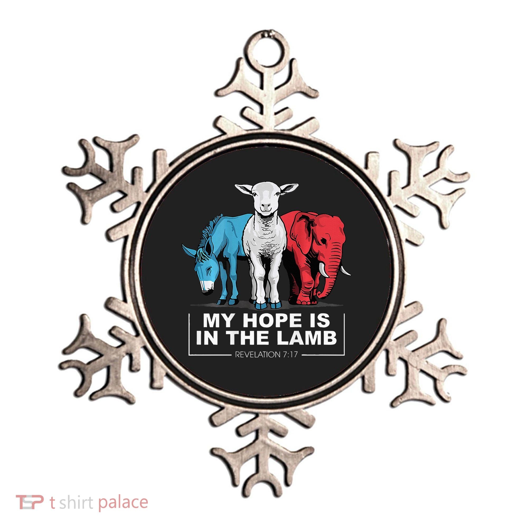 My Hope Is In The Lamb Ornament