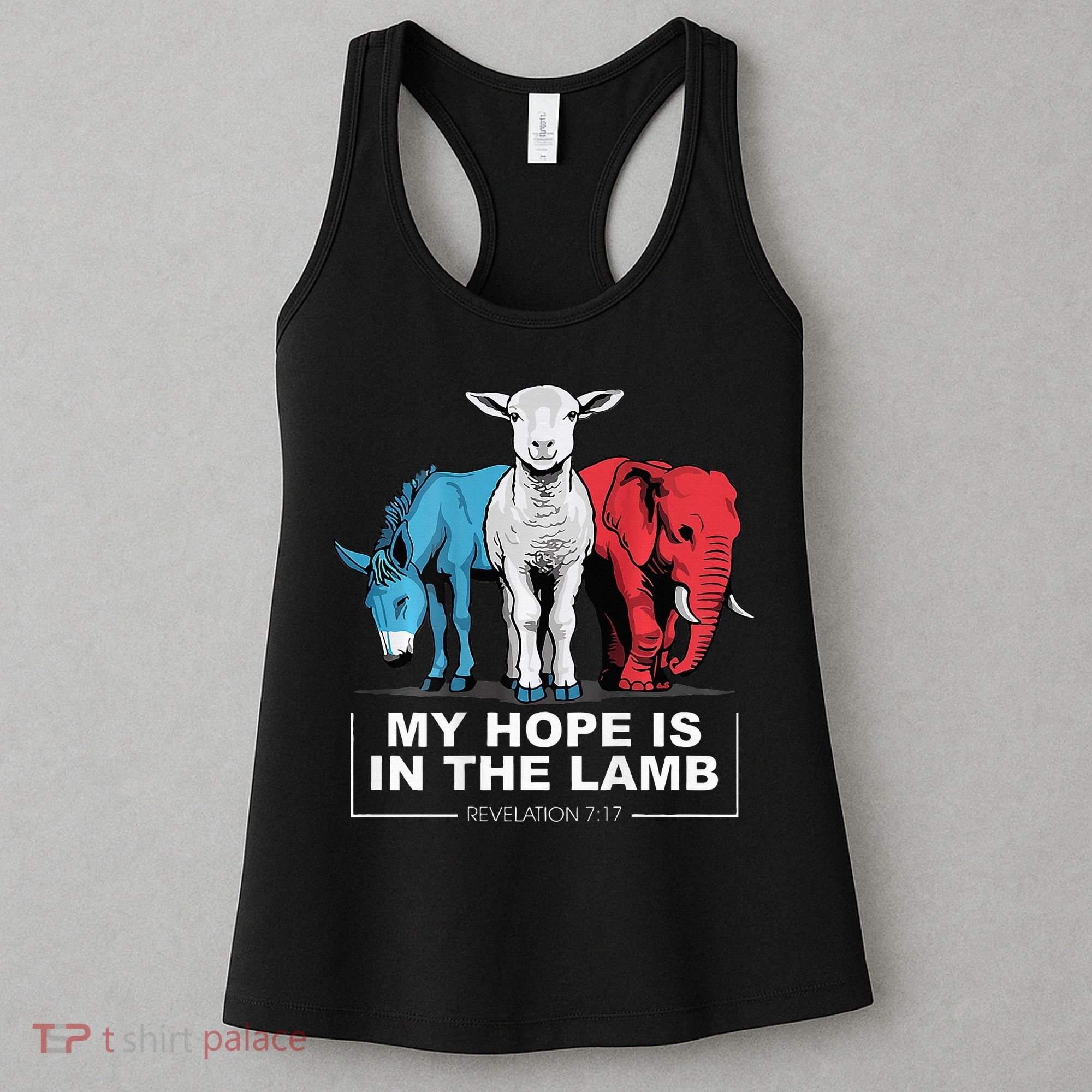 My Hope Is In The Lamb Women's Tank Top