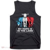 My Hope Is In The Lamb Tank Top thumb 0