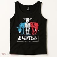 My Hope Is In The Lamb Tank Top thumb 2