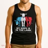 My Hope Is In The Lamb Tank Top thumb 3