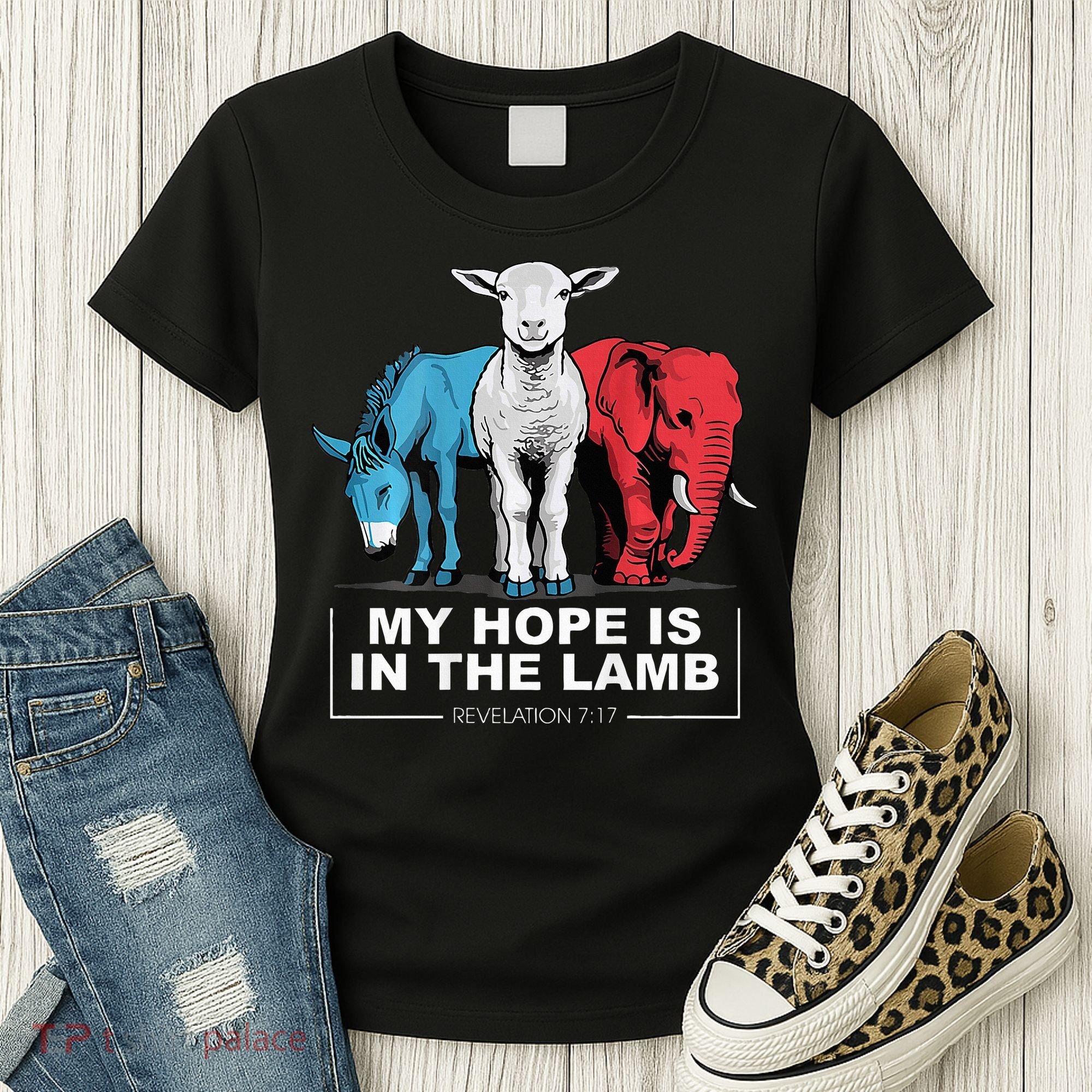 My Hope Is In The Lamb Women's T-Shirt