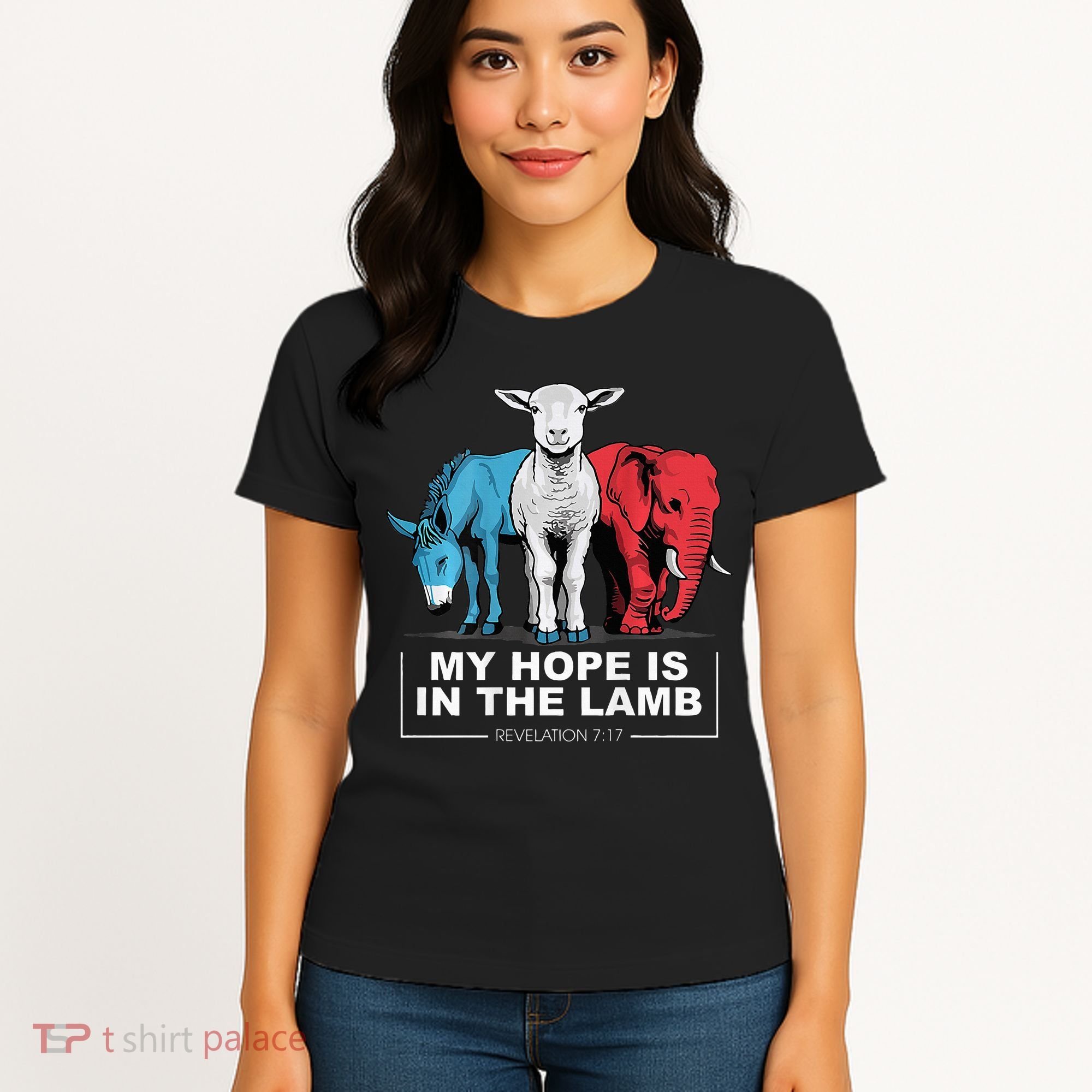 My Hope Is In The Lamb Women's T-Shirt