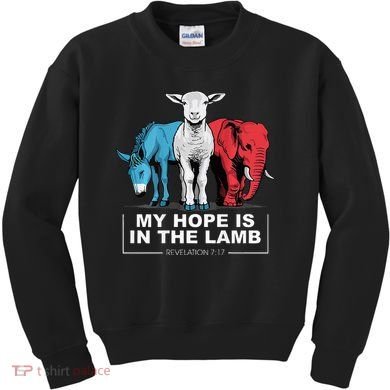 My Hope Is In The Lamb Kids Sweatshirt