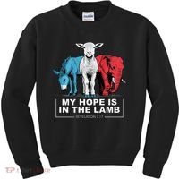 My Hope Is In The Lamb Kids Sweatshirt thumb 0