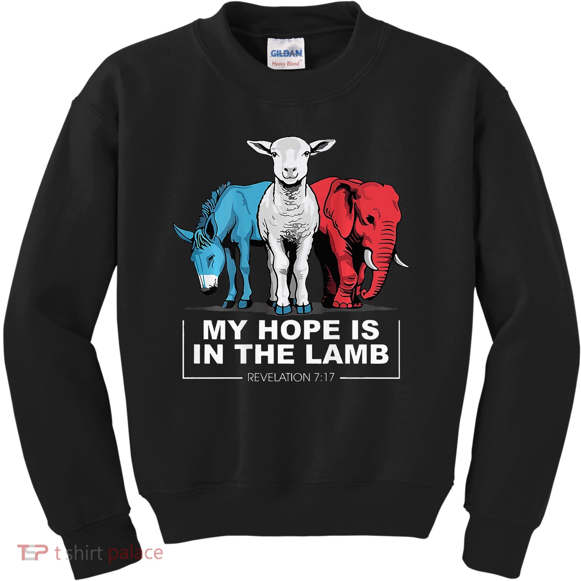 My Hope Is In The Lamb Kids Sweatshirt