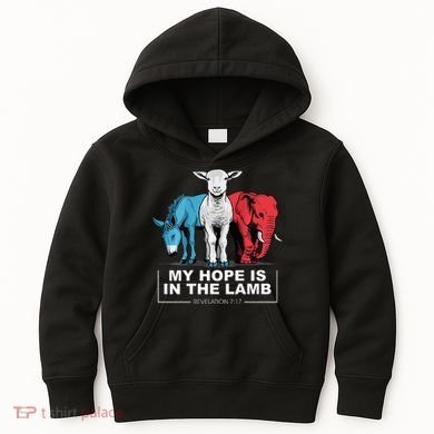 My Hope Is In The Lamb Kids Hoodie
