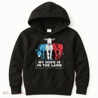 My Hope Is In The Lamb Kids Hoodie thumb 0