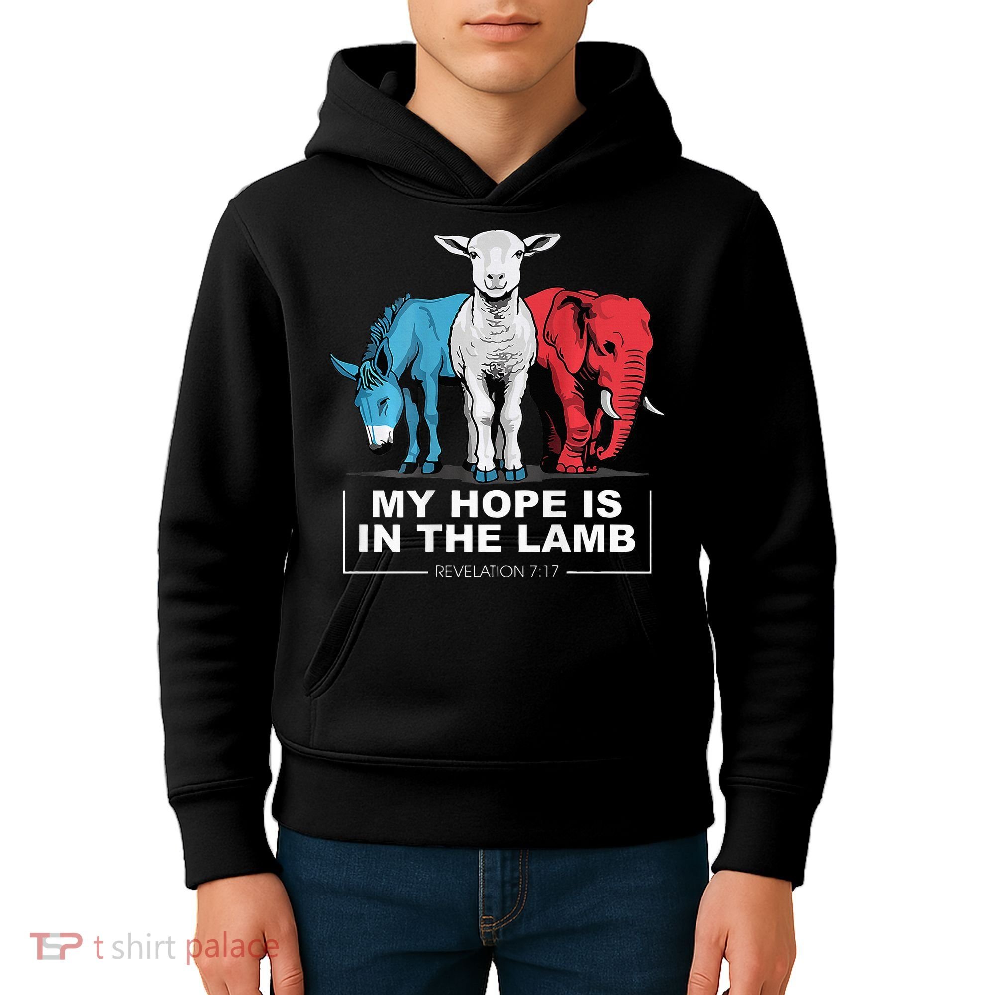 My Hope Is In The Lamb Kids Hoodie