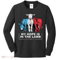 My Hope Is In The Lamb Kids Long Sleeve Shirt thumb 0