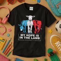 My Hope Is In The Lamb Kids T-Shirt thumb 3