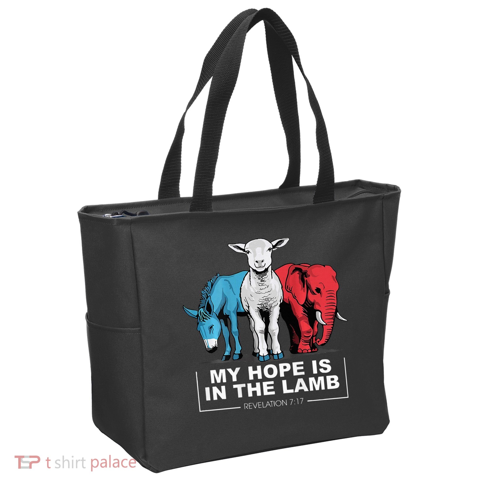 My Hope Is In The Lamb Tote Bag