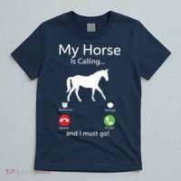 My Horse Is Calling And I Must Go Shirts Apparel Ruffle T-Shirt thumb 5