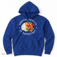 Mental Health Is Important Awareness Hoodie thumb 0