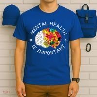 Mental Health Is Important Awareness T-Shirt thumb 6