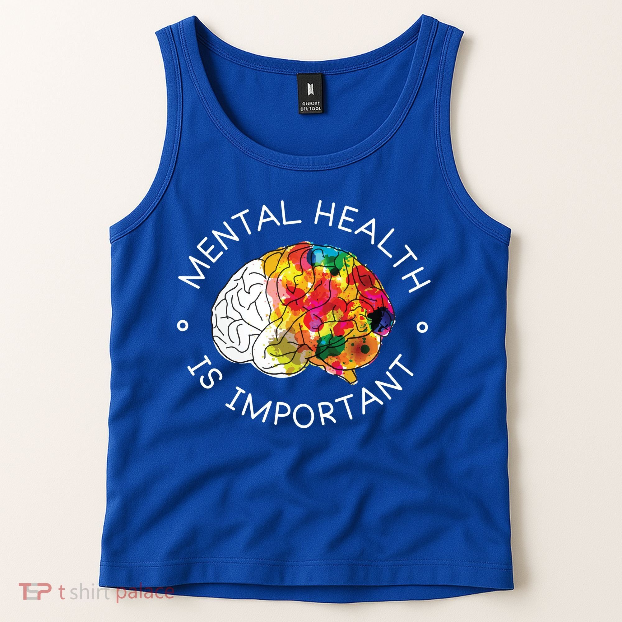 Mental Health Is Important Awareness Tank Top
