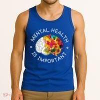 Mental Health Is Important Awareness Tank Top thumb 3