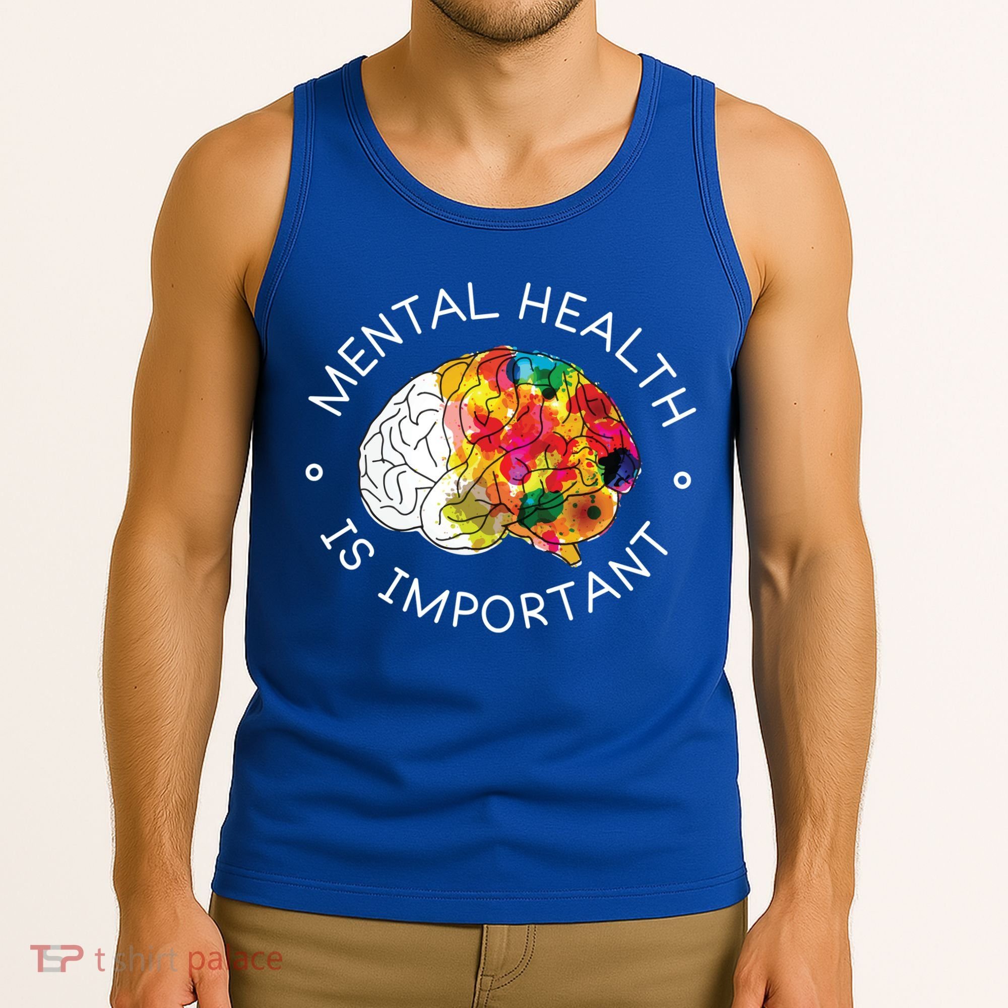 Mental Health Is Important Awareness Tank Top