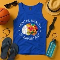 Mental Health Is Important Awareness Tank Top thumb 4