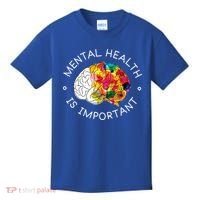 Mental Health Is Important Awareness Kids T-Shirt thumb 0