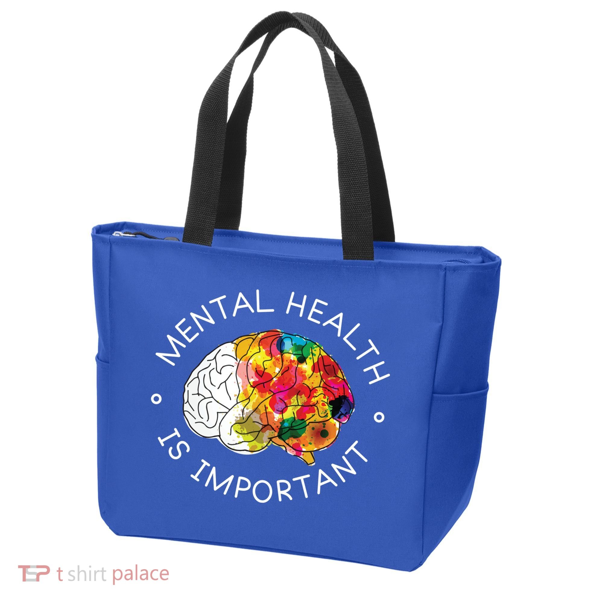 Mental Health Is Important Awareness Tote Bag