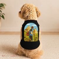 Man Hiking In The Mountains Doggie Tank thumb 2