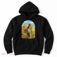 Man Hiking In The Mountains Hoodie thumb 0