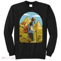 Man Hiking In The Mountains Sweatshirt thumb 0
