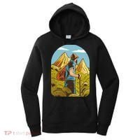 Man Hiking In The Mountains Women's Hoodie thumb 0